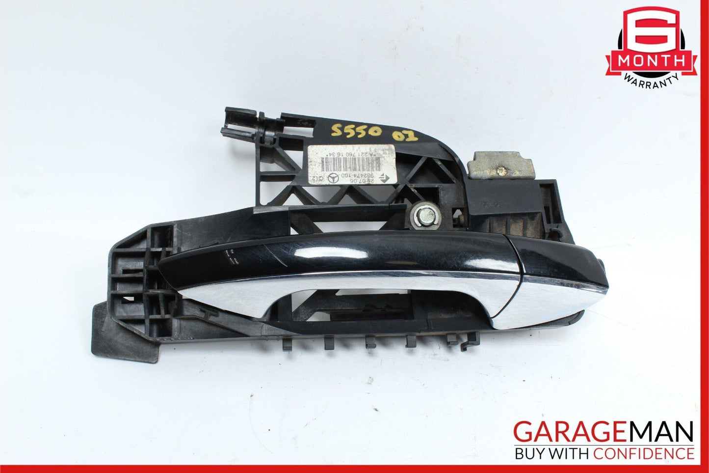 07-13 Mercedes W221 S550 S65 AMG Rear Right Passenger Side Exterior Door Handle