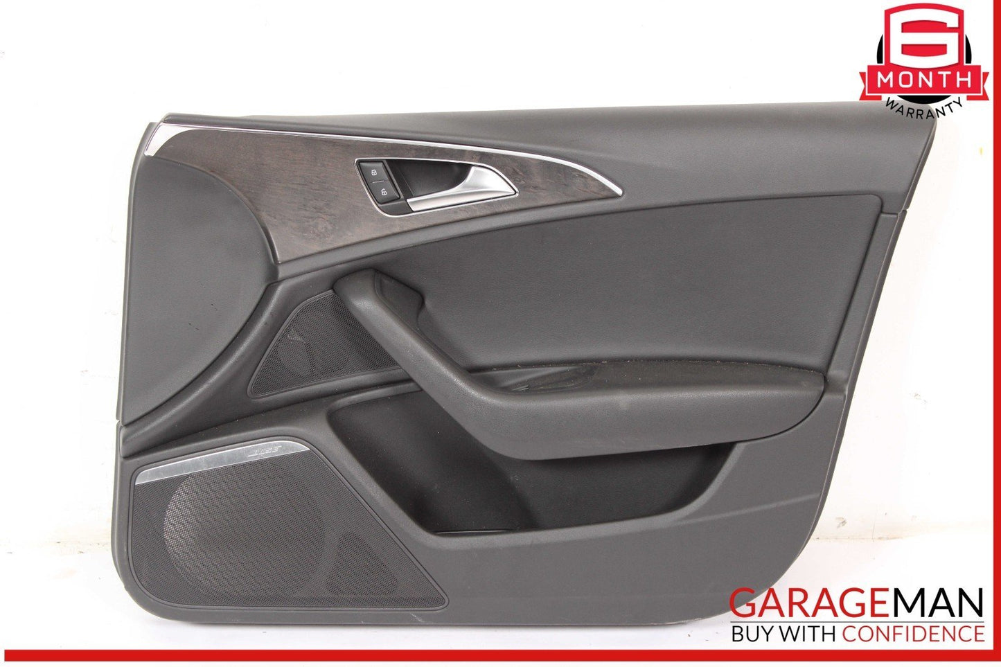 12-18 Audi A6 Front Right Passenger Interior Door Trim Panel Cover Assy OEM