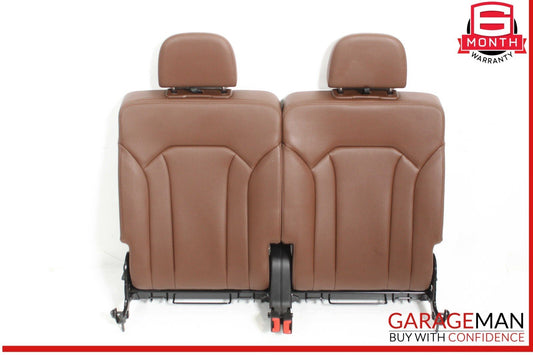 17-19 Audi Q7 Rear 3rd Row Upper Seat Bench Cushion Cover OEM