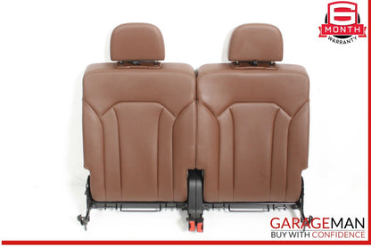 17-19 Audi Q7 Rear 3rd Row Upper Seat Bench Cushion Cover OEM