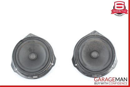 08-18 Mercedes W204 C250 CLS550 Front Door Audio Speaker Logic 7 Set of 2 Pc OEM