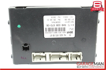 07-14 Mercedes W221 S550 CL550 AC A/C Heater Blower Motor Control Module Unit