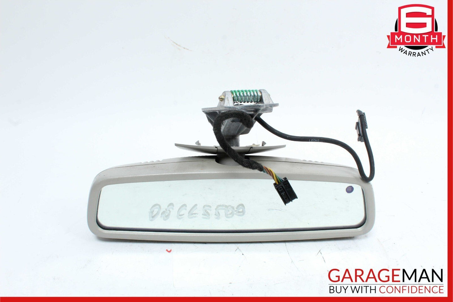 06-11 Mercedes W219 CLS500 CLS55 AMG Interior Rear View Mirror Gray OEM