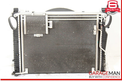 03-06 Mercedes R230 SL500 Engine Motor Cooling Radiator Fan Shroud A/C Condenser
