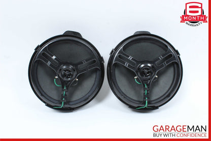 08-15 Mercedes X204 GLK350 C300 Rear Left & Right Door Sound Speakers Set of 2