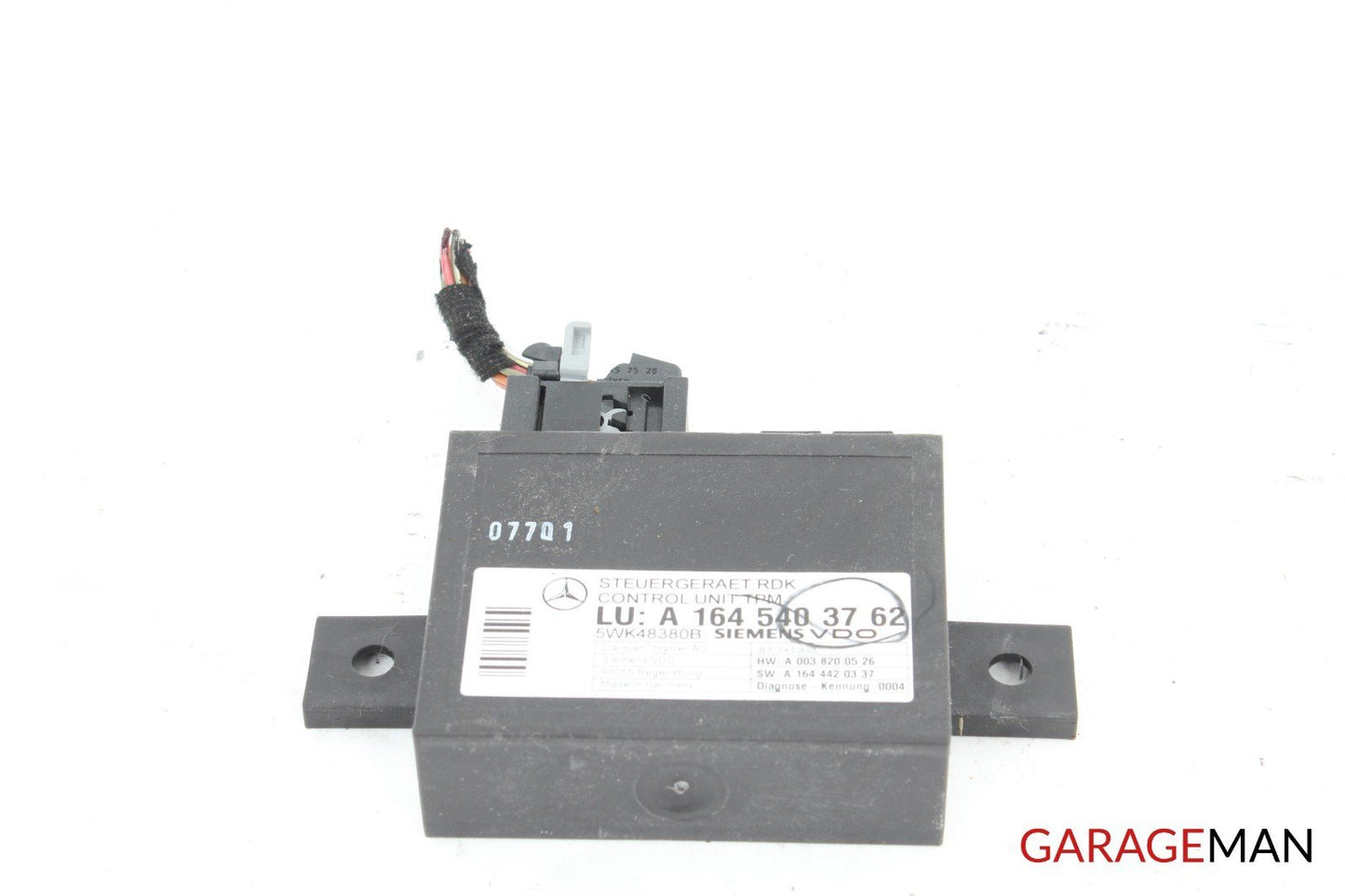 06-09 Mercedes X164 GL450 ML350 Tire Pressure Control Module 1645403762 A124 OEM