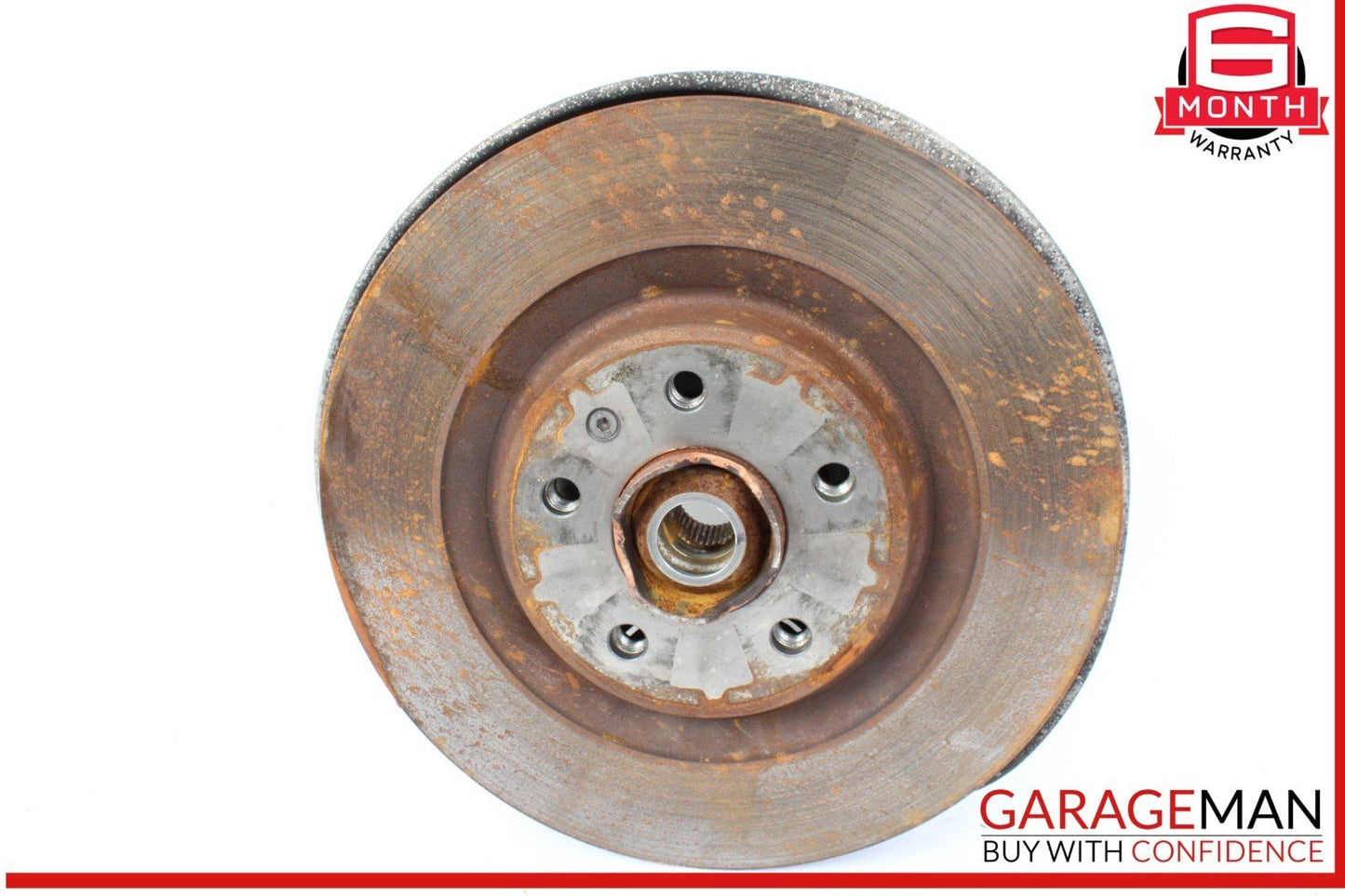 17-24 Audi S5 A5 Rear Left Driver Side Spindle Knuckle Wheel Hub w/ Rotor Disc