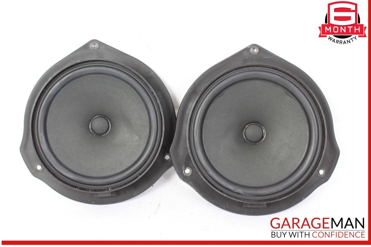 08-14 Mercedes W204 C250 Front Right & Left Door Sound Speakers Set of 2 OEM