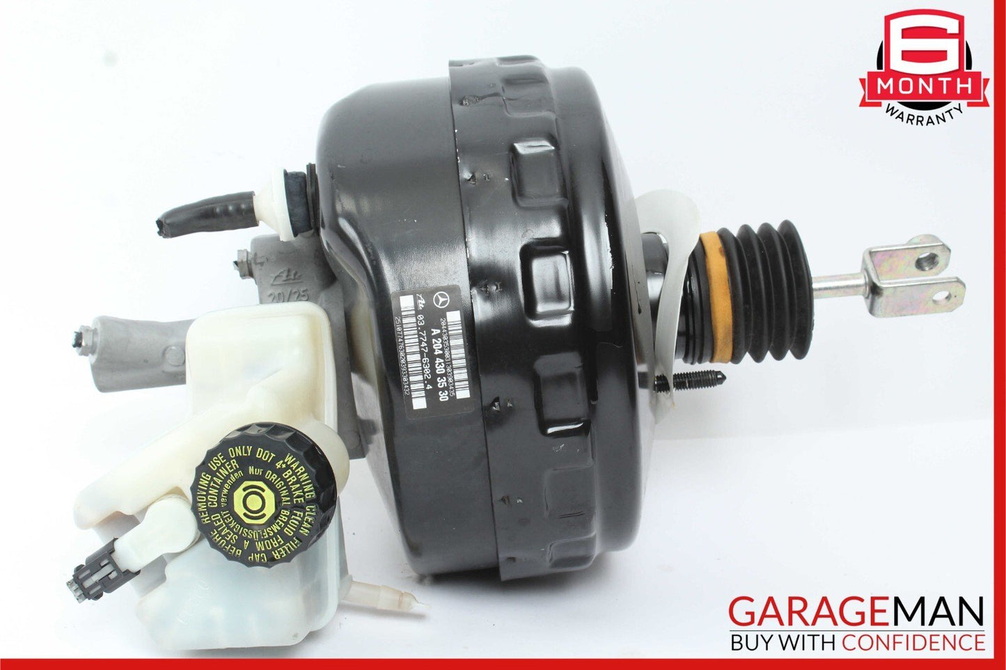 08-15 Mercedes W207 C250 E350 Power Brake Booster Master Cylinder Reservoir OEM