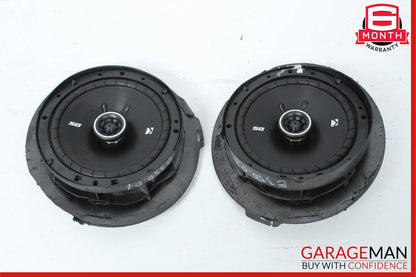 07-09 Mercedes W211 E350 Rear Left & Right Door Audio Sound Speaker Set Of 2 Pc