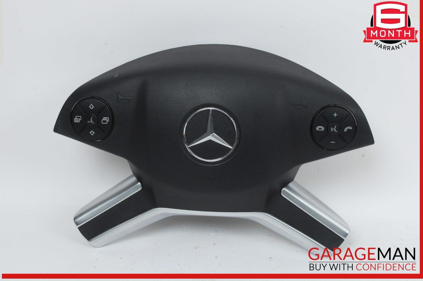 09-13 Mercedes X164 GL450 R350 ML550 Steering Wheel Airbag Air Bag Black OEM