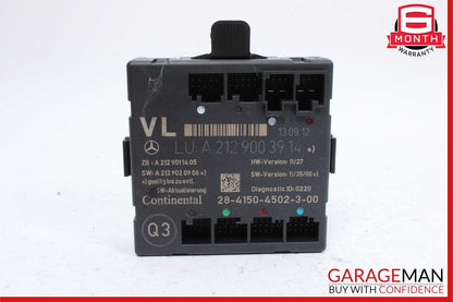 08-18 Mercedes GLK350 E350 E400 C250 Front Left Side Door Control Module Unit