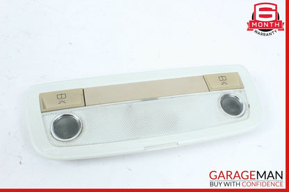 08-14 Mercedes W204 C250 C300 Rear Overhead Dome Light Lamp Reading Map Beige