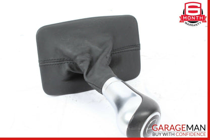 12-14 Mercedes W204 C300 C350 Shift Shifter Knob Boot Cover Black OEM