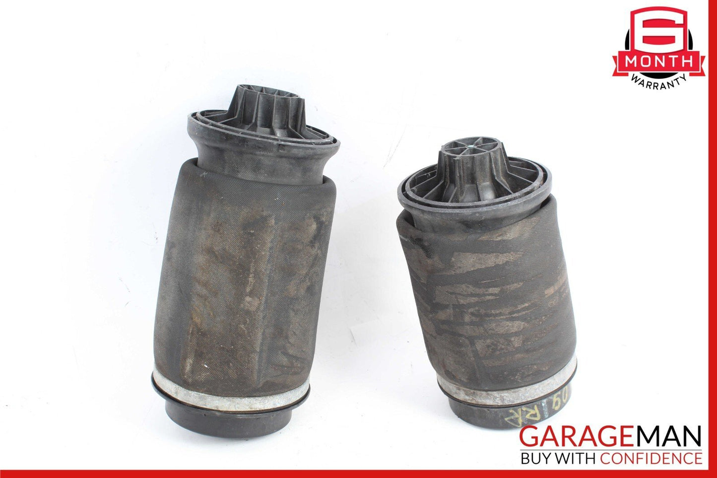 06-19 Mercedes X164 GL450 Rear Left & Right Air Suspension Bag Shock Set of 2
