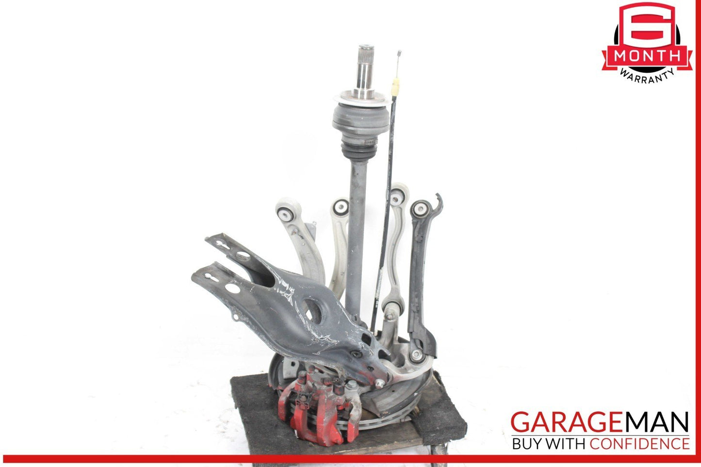 12-18 Mercedes W218 CLS550 Rear Left Spindle Knuckle Hub Drive Axle Shaft Assy