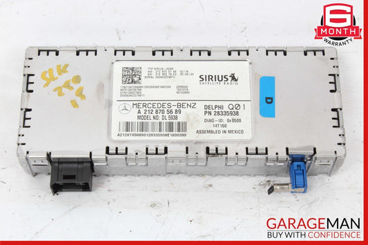 10-17 Mercedes R172 SLK250 C300 Sirius Satellite Radio Receiver Module Unit OEM