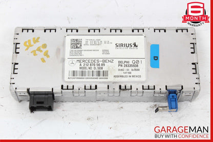 10-17 Mercedes R172 SLK250 C300 Sirius Satellite Radio Receiver Module Unit OEM