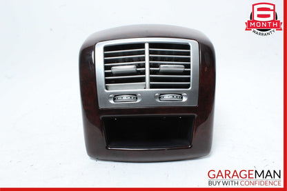 07-13 Mercedes W221 S550 Rear Center Console AC A/C Air Vent Trim Bezel OEM