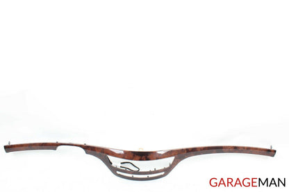07-09 Mercedes W221 S550 Center Dashboard Dash Board Trim Bezel Cover Panel Wood