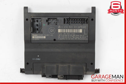 07-14 Mercedes W216 CL550 CL63 AMG Front Left Under Seat Control Module OEM