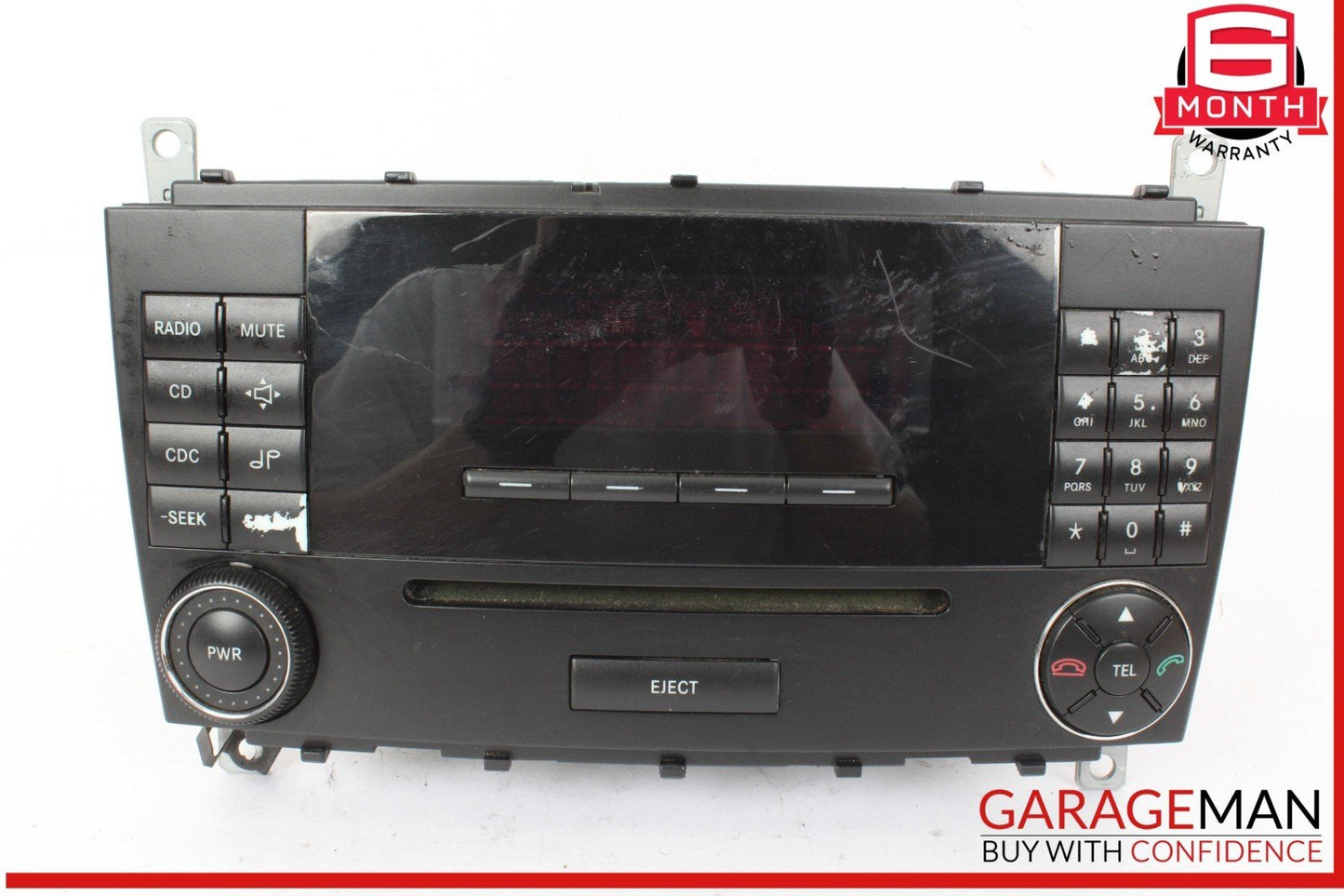 05-07 Mercedes W203 C230 C240 Radio Stereo Audio CD Player Head Unit AM FM OEM