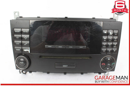 05-07 Mercedes W203 C230 C240 Radio Stereo Audio CD Player Head Unit AM FM OEM