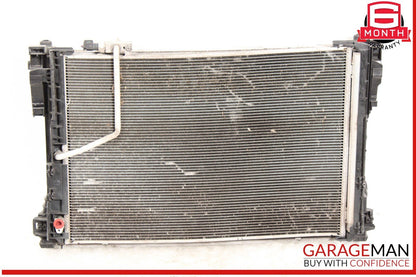 12-15 Mercedes W204 C250 M271 Engine Cooling Radiator AC Air A/C Condenser OEM