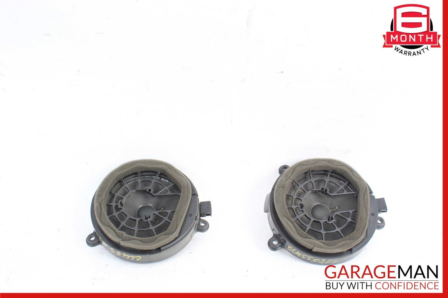 03-09 Mercedes W209 CLK55 AMG Front Right & Left Door Speaker Set of 2 Pc OEM