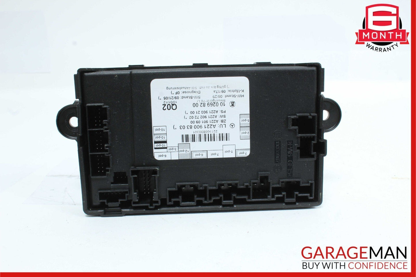 10-13 Mercedes W221 S400 S550 S63 Front Left Side Door Controller Module Unit