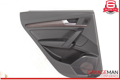 18-25 Audi Q5 Rear Left Driver Side Interior Door Panel OEM