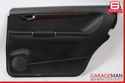 06-13 Mercedes W251 R350 Rear Right Interior Door Trim Panel Cover Assy Black