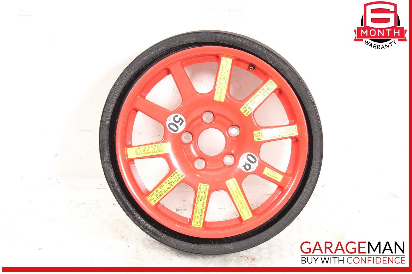 11-18 Porsche Cayenne 958 Emergency Spare Tire Wheel Donut Rim 18 18" OEM