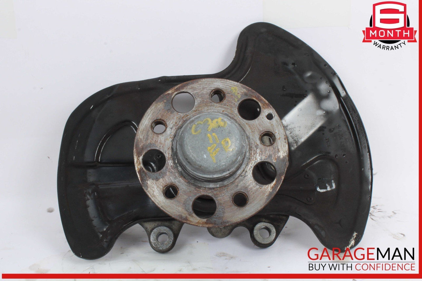 08-20 Mercedes W204 C300 Front Right Side Spindle Knuckle Wheel Hub Bearing OEM