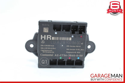 08-18 Mercedes E350 C300 CLS550 CLS400 Rear Right Side Door Control Module Unit