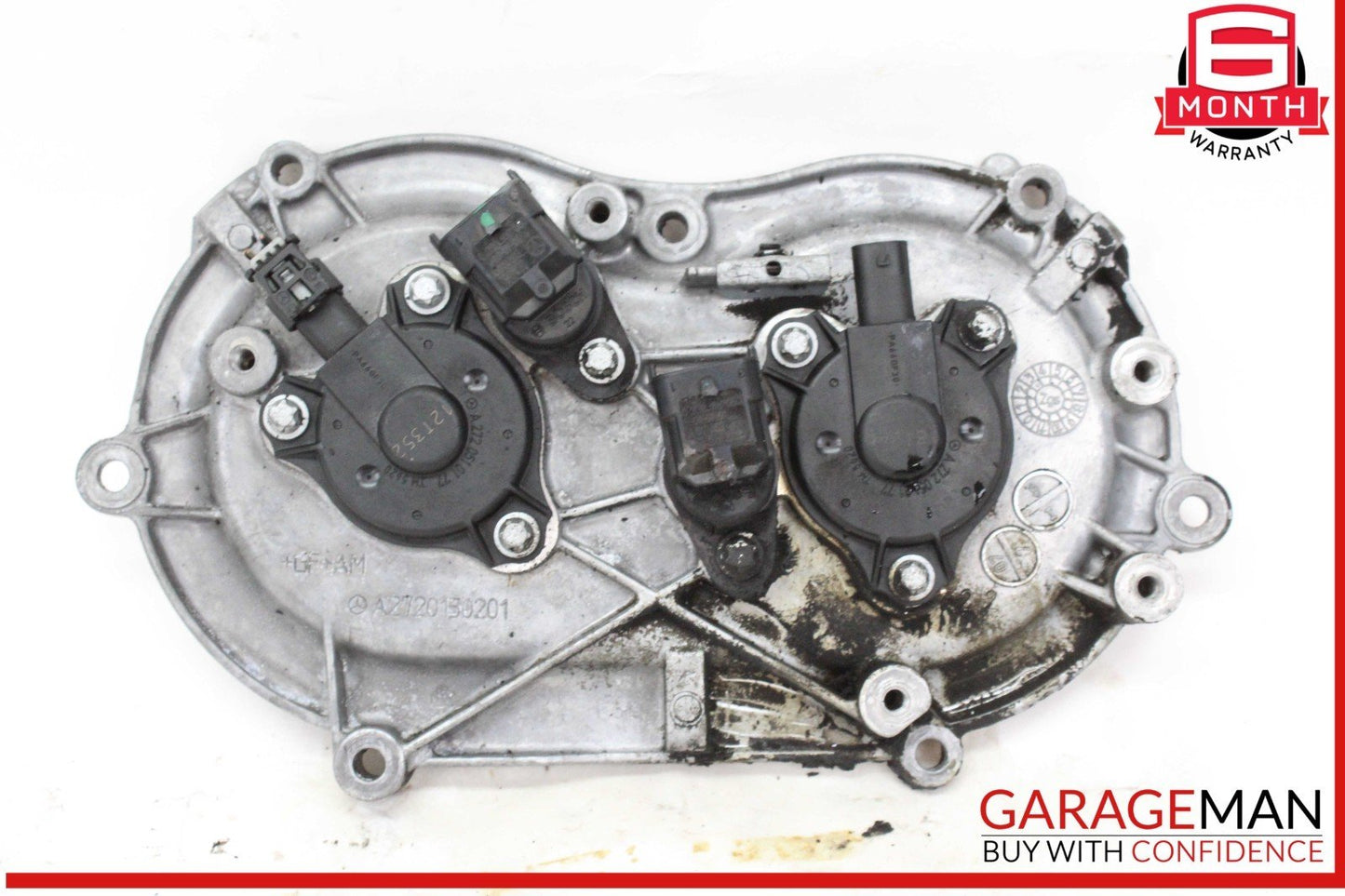 05-13 Mercedes W211 E350 Front Left Driver Side Engine Timing Chain Cover Plate