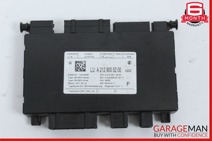08-14 Mercedes W212 E350 CLS400 Front Left Seat Control Module 1729007500 OEM