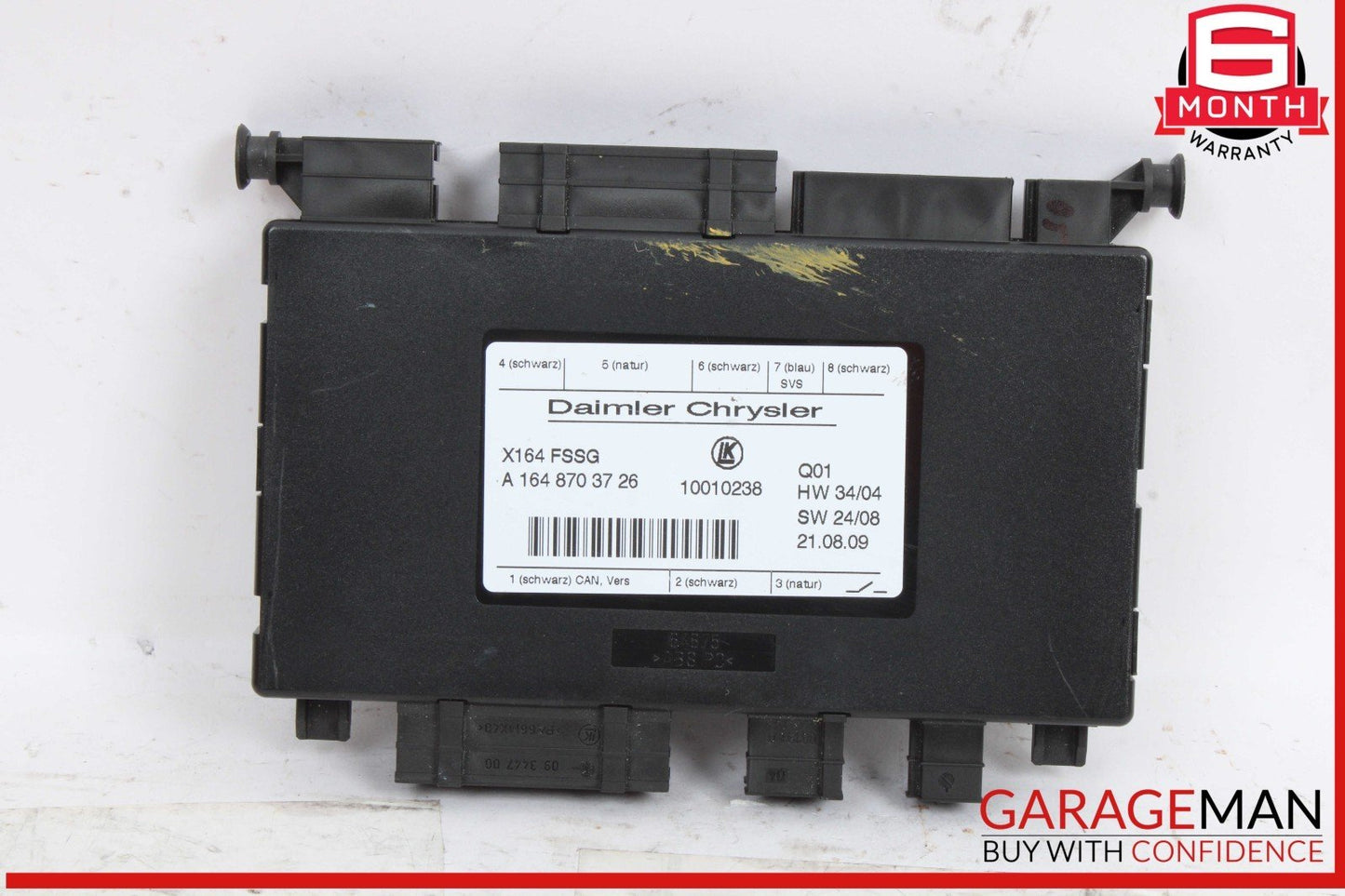 07-12 Mercedes X164 GL450 GL550 Third Seat Row Power Folding Control Module OEM