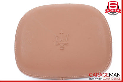 14-17 Maserati Ghibli Front Right / Left Seat Headrest Head Rest Brown