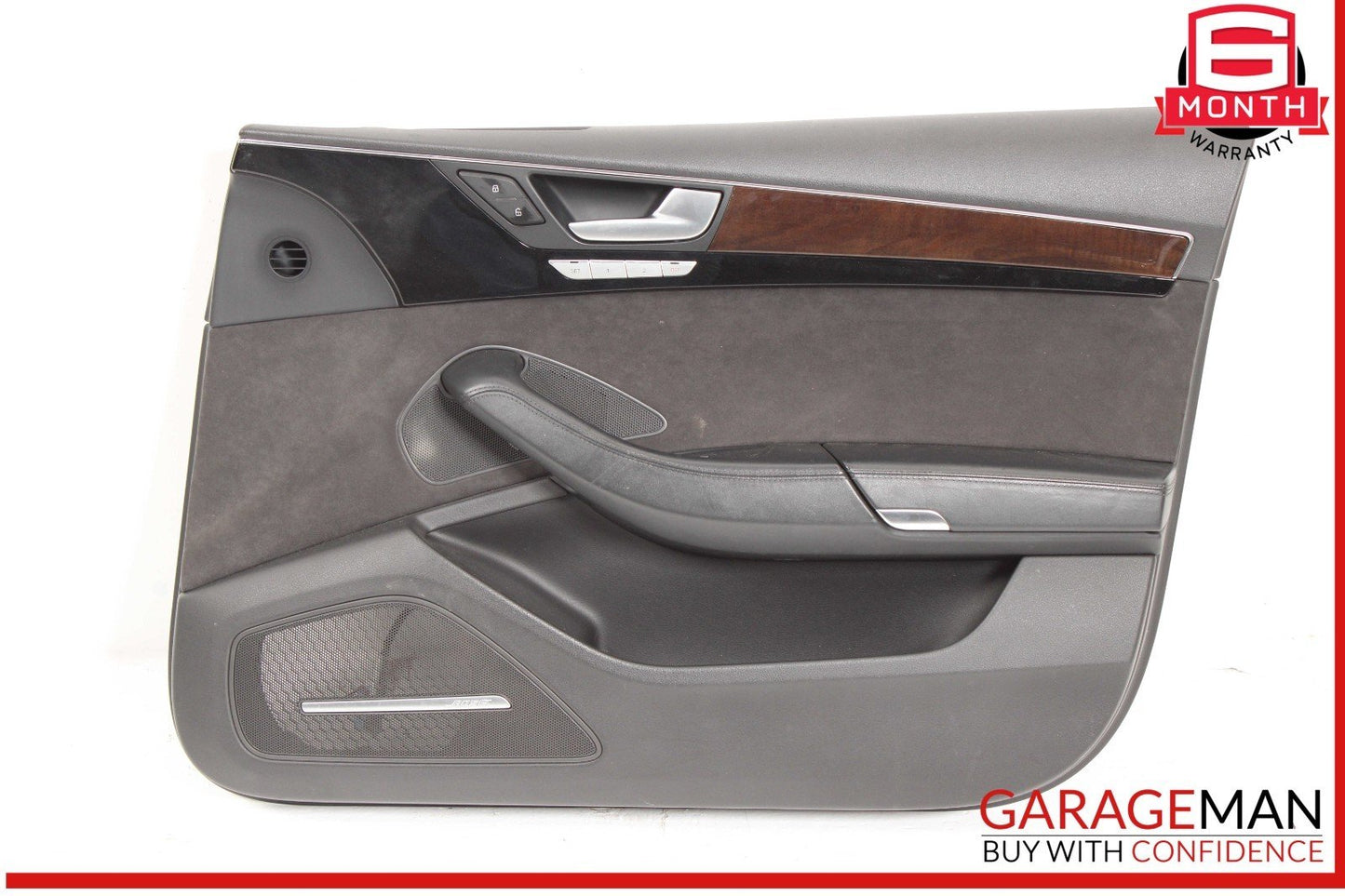 11-17 Audi A8 D4 Front Right Passenger Door Cover Panel Trim Assembly OEM