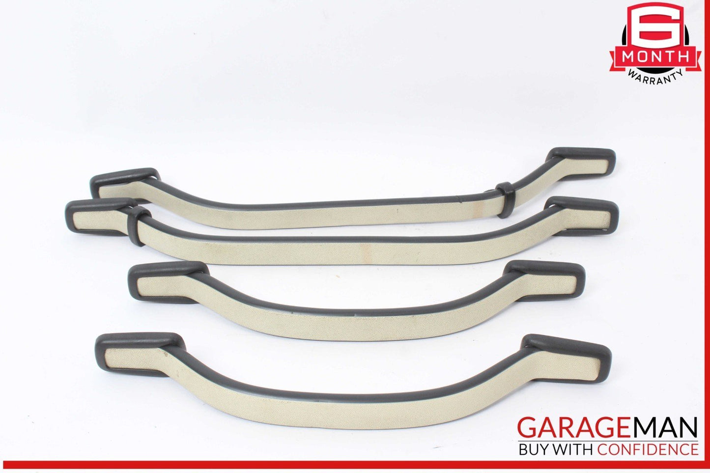 84-93 Mercedes W201 190D 190E Interior Roof Grab Handle Set of 4 Pc OEM