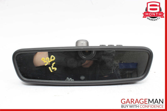 12-18 BMW F30 320i 528i Front Top Upper Rear View Mirror Homelink Assembly Black