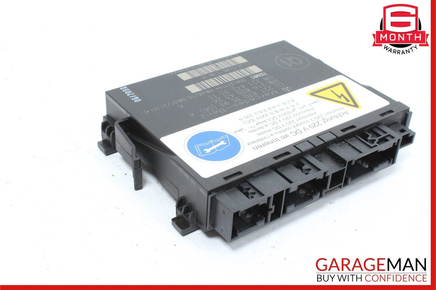 07-10 Mercedes W221 S550 Front Left or Right Seat Contour Control Module OEM