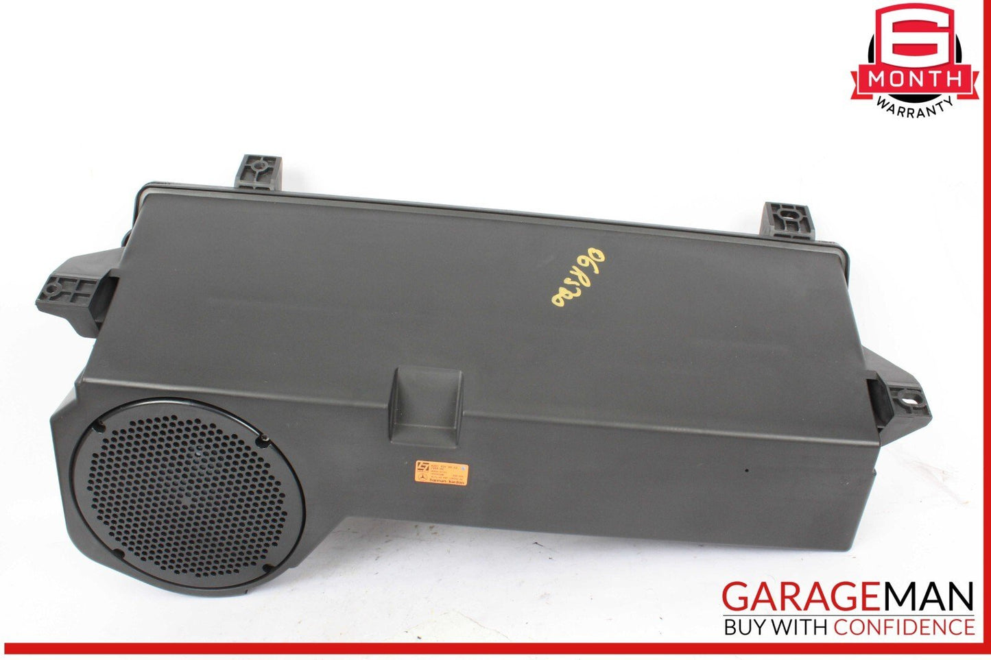 06-08 Mercedes W251 R500 4MATIC Rear Trunk Subwoofer Sub Woofer Audio Speaker