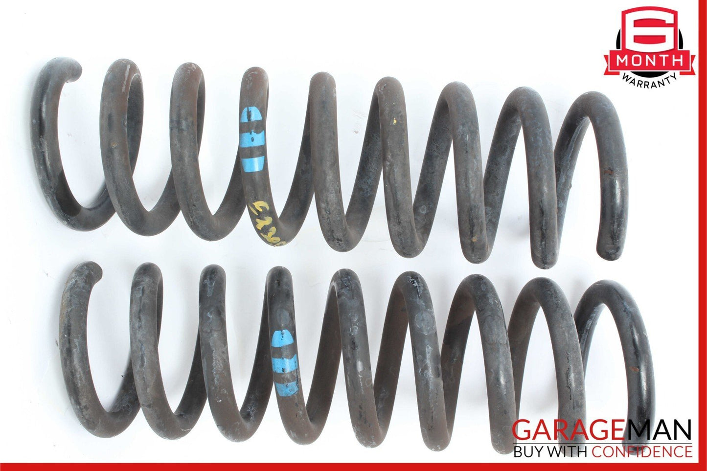 01-07 Mercedes W203 C230 Rear Right & Left Shock Absorber Coil Springs OEM