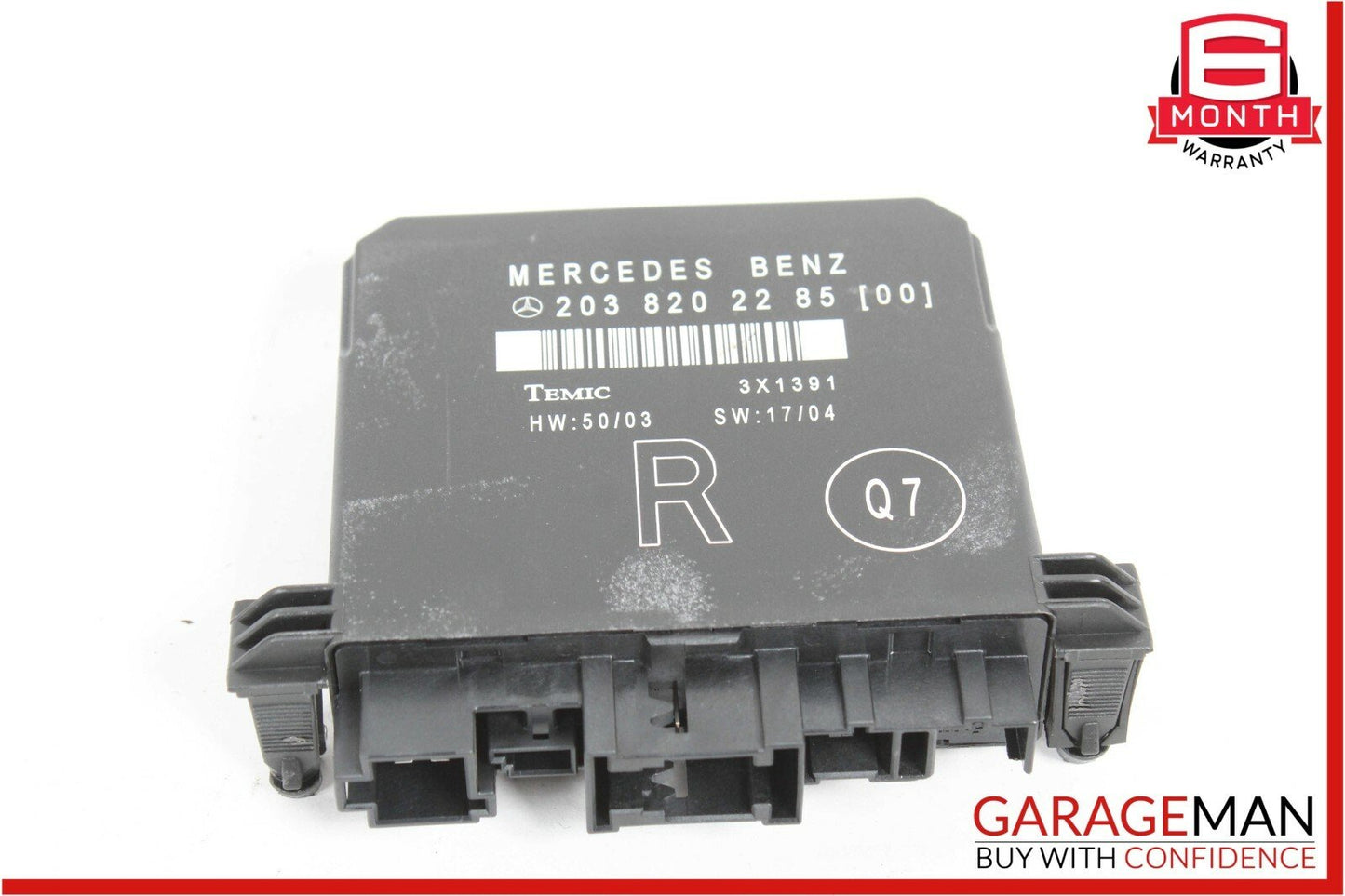 01-07 Mercedes W203 C230 C320 Rear Right Side Door Control Module Unit OEM