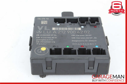 08-18 Mercedes W204 C300 SLK350 E400 Front Left Side Door Control Module OEM