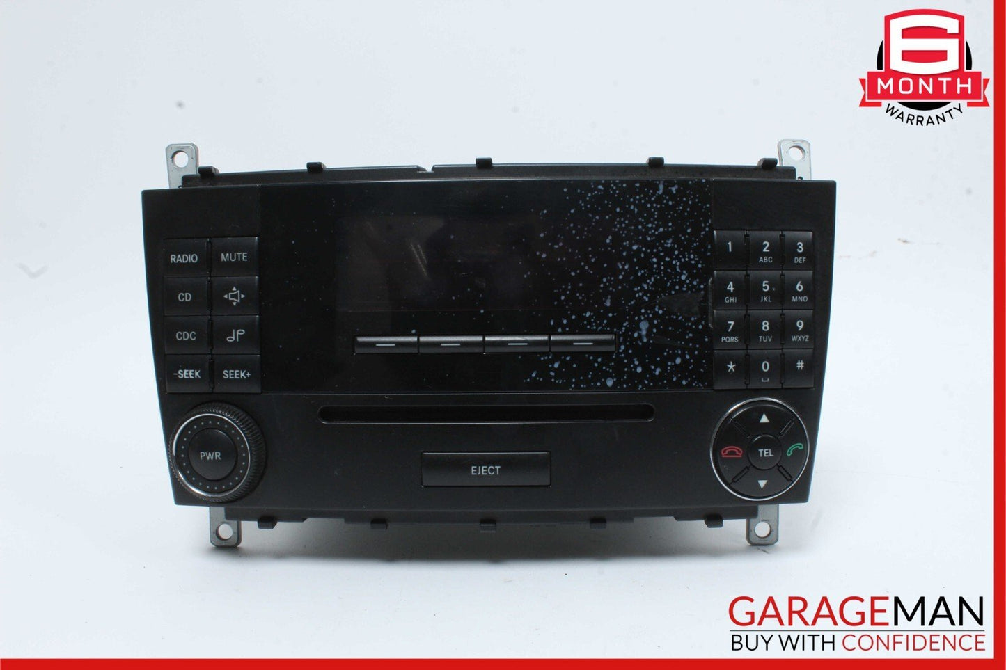 05-07 Mercedes W203 C230 AM FM Receiver Disc CD Player Headunit Head Unit OEM