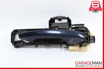 10-13 Mercedes W212 E350 E550 Rear or Front Right Side Exterior Door Handle Blue
