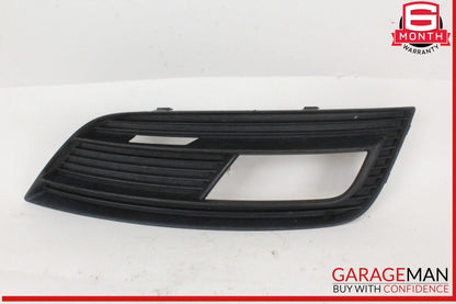 13-16 Audi A4 Front Right Passenger Side Bumper Fog Light Grille Trim Bezel OEM